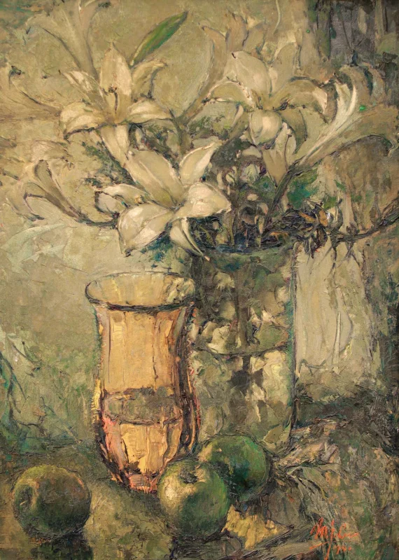 Lilies and Apple | GLOBAL AUCTION
