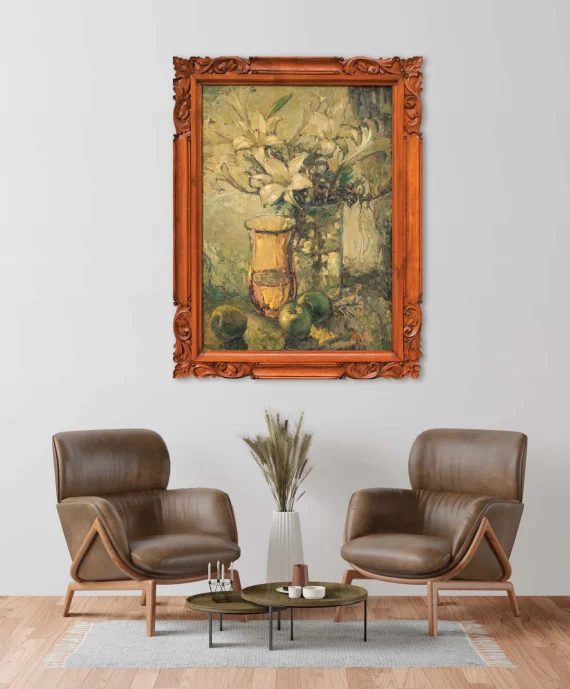 Lilies and Apple | GLOBAL AUCTION
