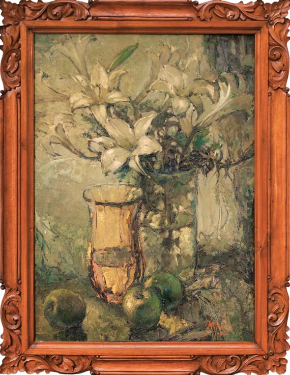 Lilies and Apple | GLOBAL AUCTION