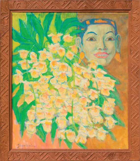 Flowers and Mask | GLOBAL AUCTION