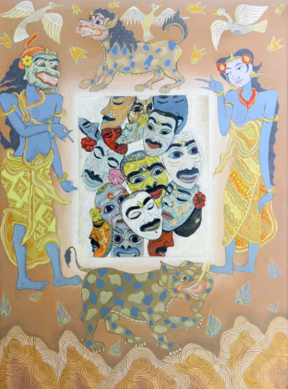 Masked Faces, II (Wajah-wajah Topeng, II) | GLOBAL AUCTION