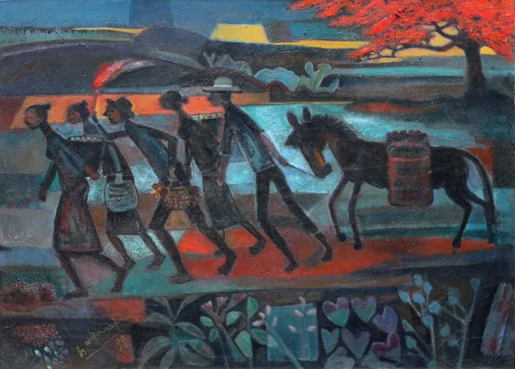 Heading to the Market Before Dawn (Menjelang Subuh Pergi ke Pasar) | GLOBAL AUCTION