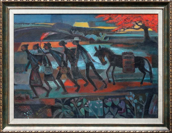 Heading to the Market Before Dawn (Menjelang Subuh Pergi ke Pasar) | GLOBAL AUCTION