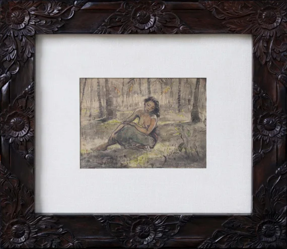 Portrait of Ni Pollok (Portret van Ni Pollok) | GLOBAL AUCTION