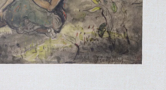 Portrait of Ni Pollok (Portret van Ni Pollok) | GLOBAL AUCTION