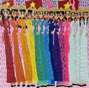 Audrey Angesti - Colourful Brave Ca Warriors Audrey Angesti - Colourful Brave Ca Warriors