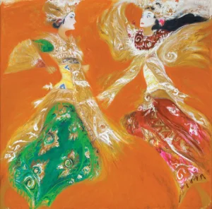 Srihadi Soedarsono - Legong Condong-The Energy of Love
