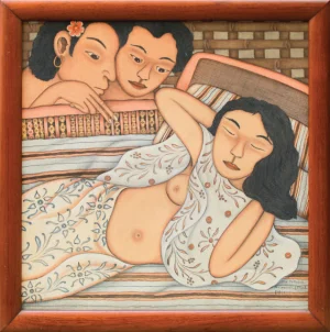 I Dewa Putu Mokoh - Peeking  Mengintip