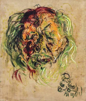 Affandi - Self Portrait I (Potret Diri I)