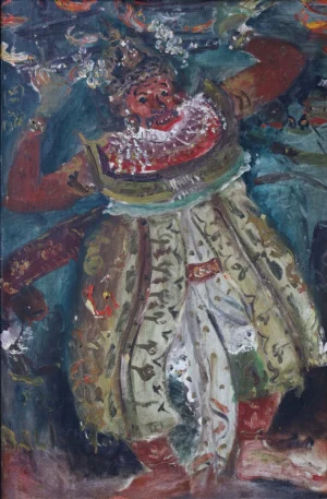S. Sudjojono - Balinese Hero (Pahlawan Bali)