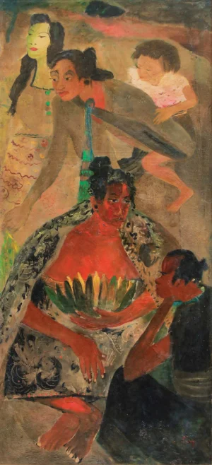 Hendra Gunawan - Banana Seller (Penjual Pisang) Hendra Gunawan - Banana Seller (Penjual Pisang)