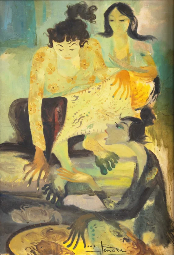 Crab Seller, 1971
